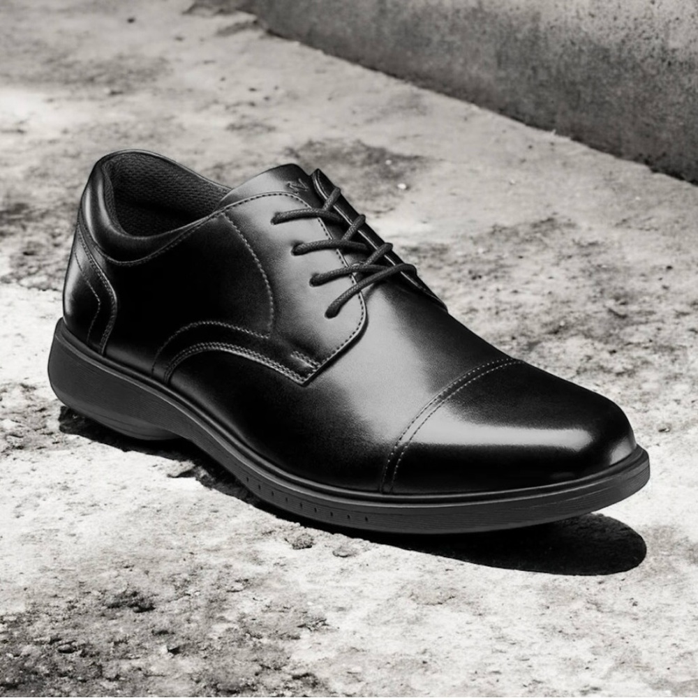 NWT Nunn Bush Men's Leather Kore Pro Cap Toe Oxford